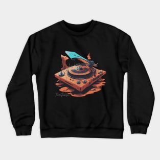 Vintage turntable Crewneck Sweatshirt